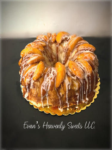 PEACH COBBLER POUND CAKE