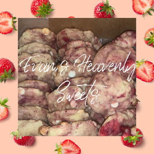 strawberry cheesecake cookies