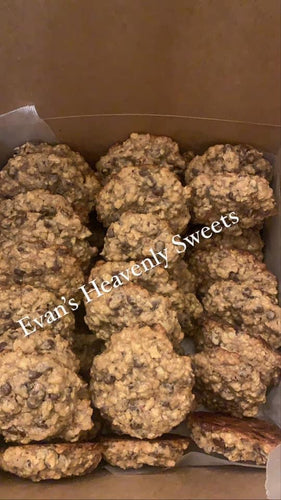 vegan oatmeal chocolate chip cookies